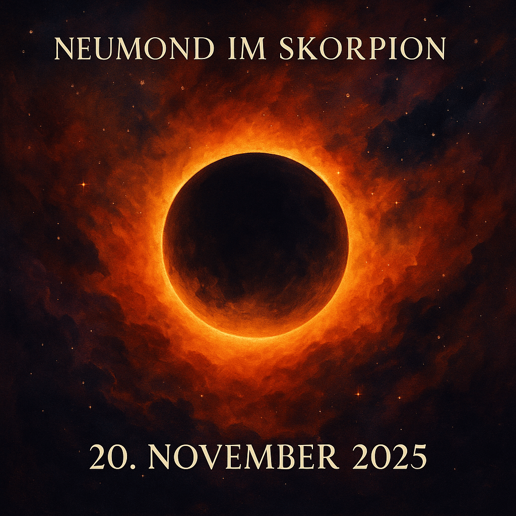 Neumond im Skorpion  Zeit der tiefen Wandlung