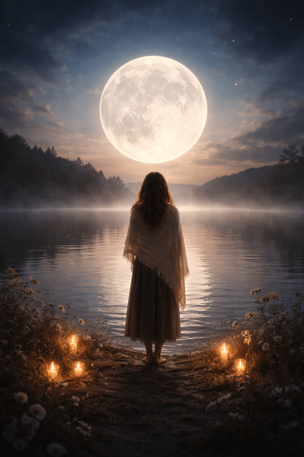 Vollmond am 2. April  Zwischen Ich und Wir beginnt deine Wahrheit